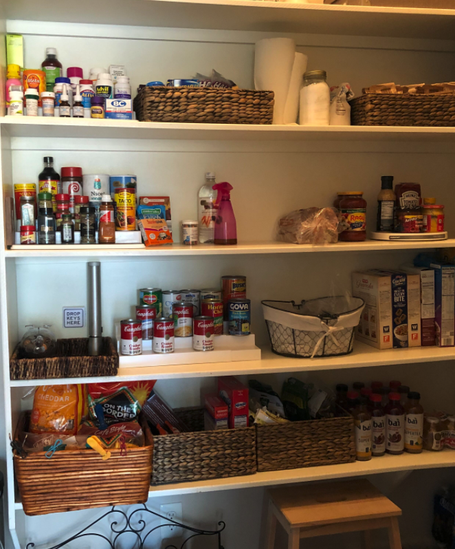 organized pantry